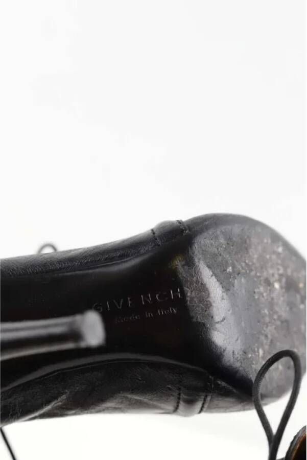 Givenchy Pre-owned Leather boots Black Dames