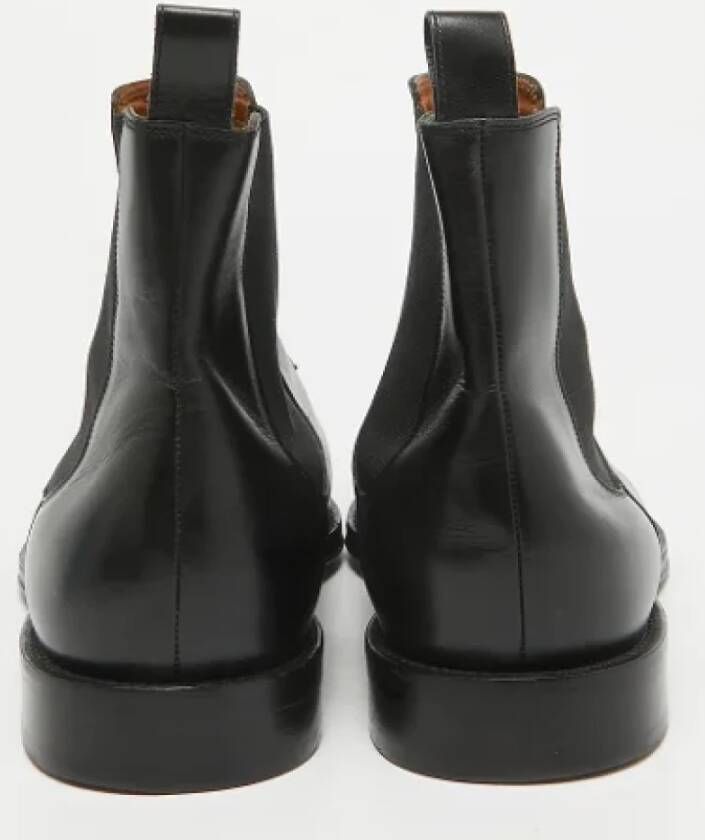 Givenchy Pre-owned Leather boots Black Heren