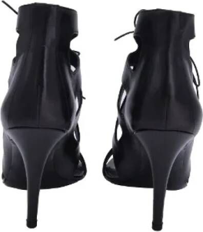 Givenchy Pre-owned Leather heels Black Dames