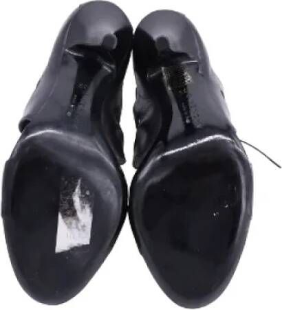 Givenchy Pre-owned Leather heels Black Dames