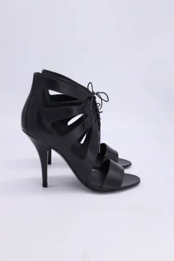 Givenchy Pre-owned Leather heels Black Dames