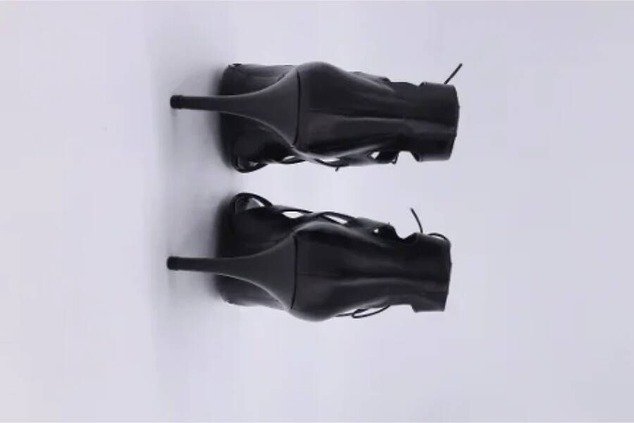 Givenchy Pre-owned Leather heels Black Dames