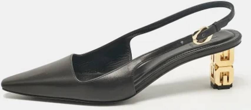 Givenchy Pre-owned Leather heels Black Dames