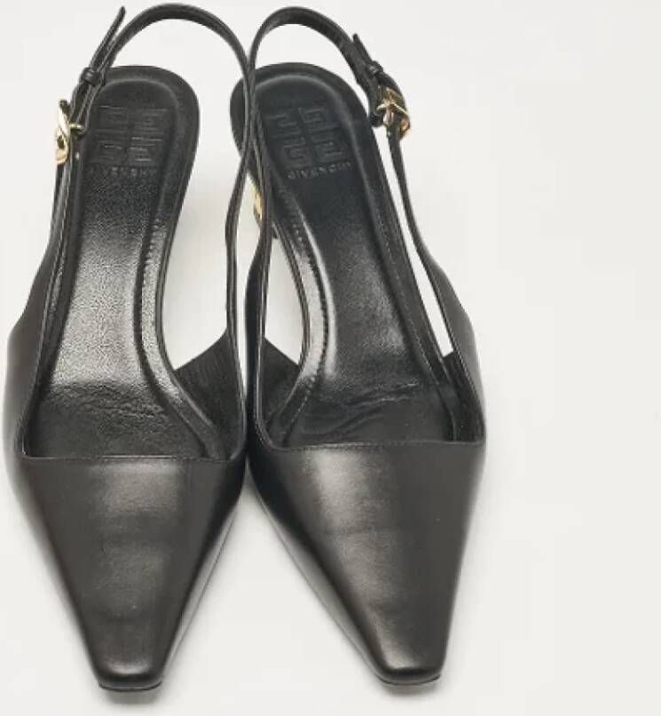 Givenchy Pre-owned Leather heels Black Dames