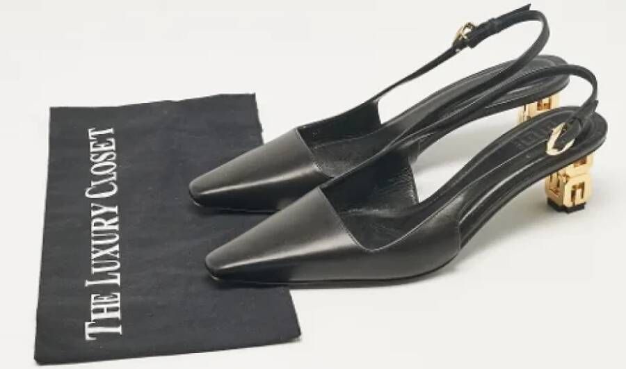 Givenchy Pre-owned Leather heels Black Dames