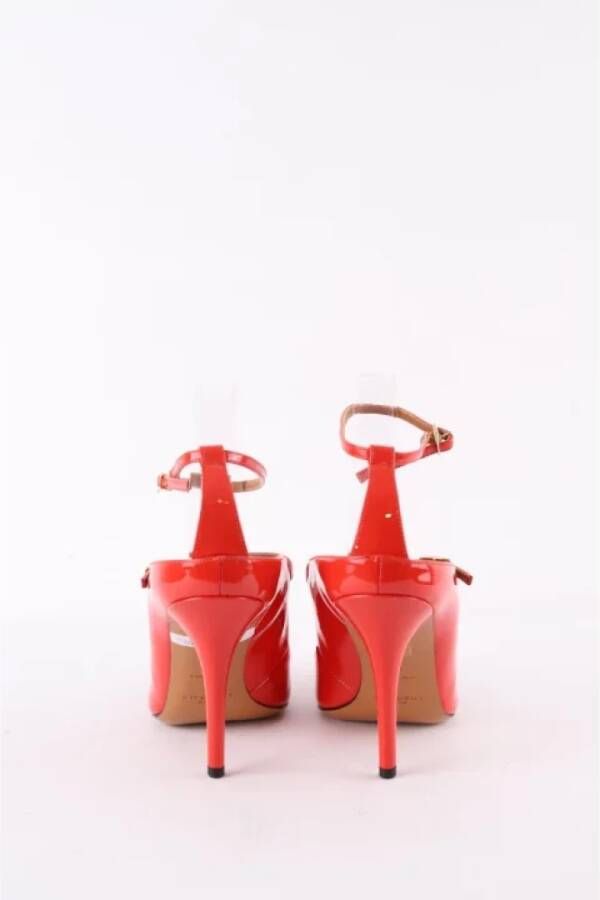 Givenchy Pre-owned Leather heels Red Dames