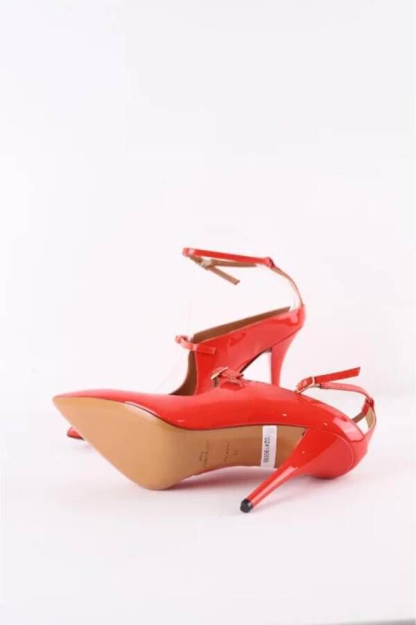 Givenchy Pre-owned Leather heels Red Dames