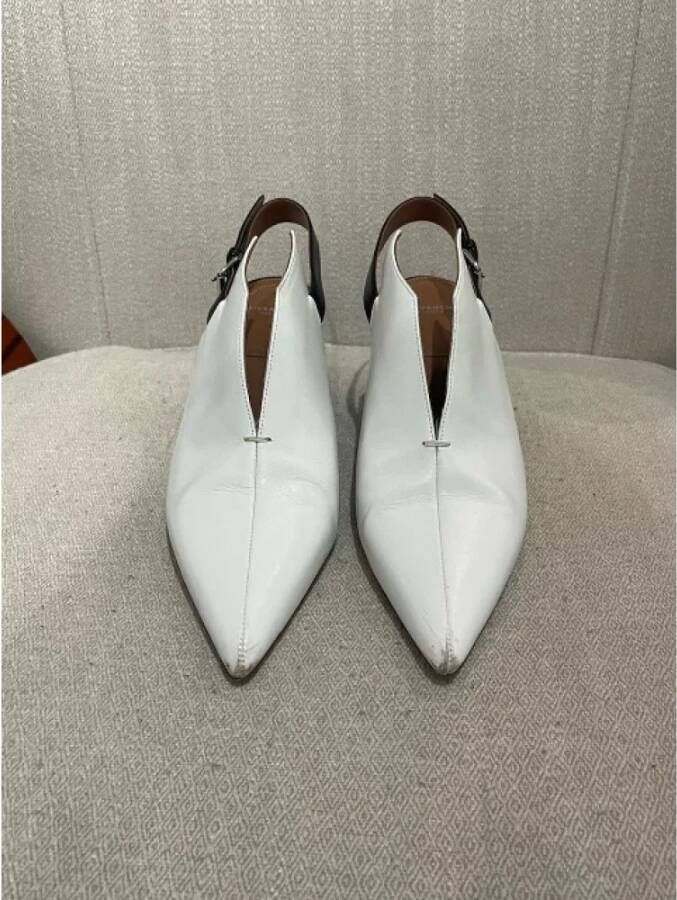 Givenchy Pre-owned Leather heels White Dames