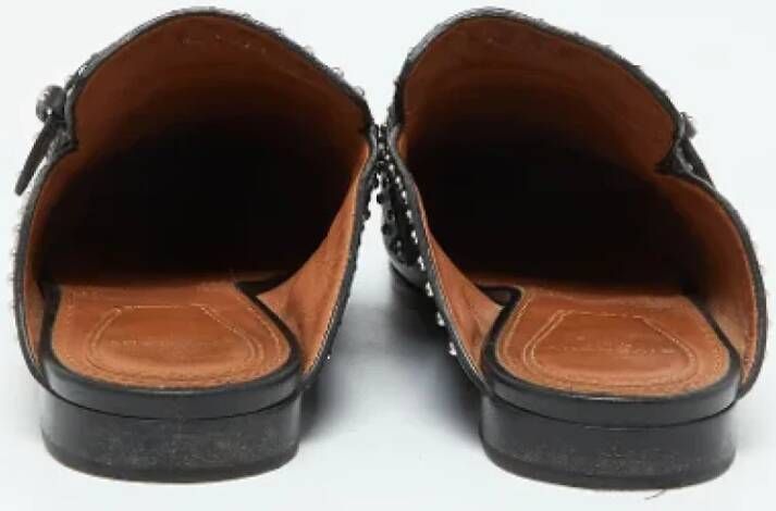 Givenchy Pre-owned Leather mules Black Dames