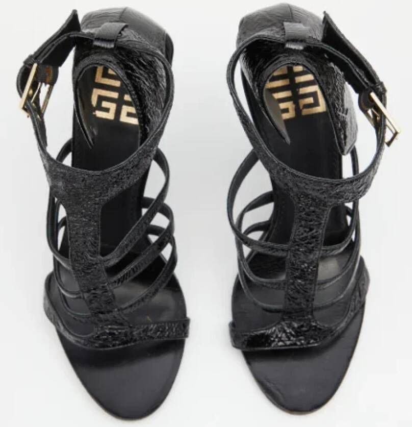 Givenchy Pre-owned Leather sandals Black Dames