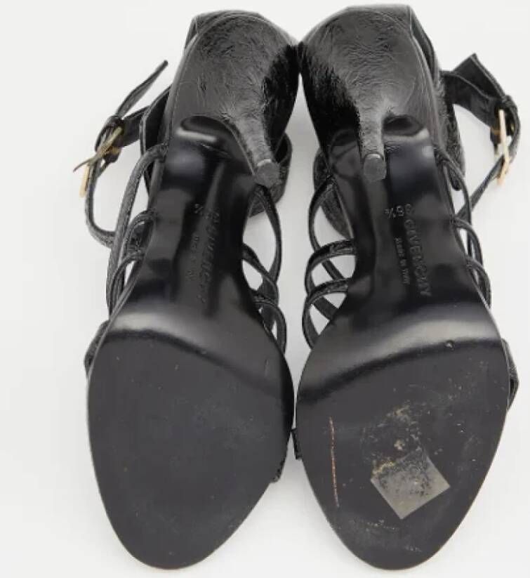 Givenchy Pre-owned Leather sandals Black Dames