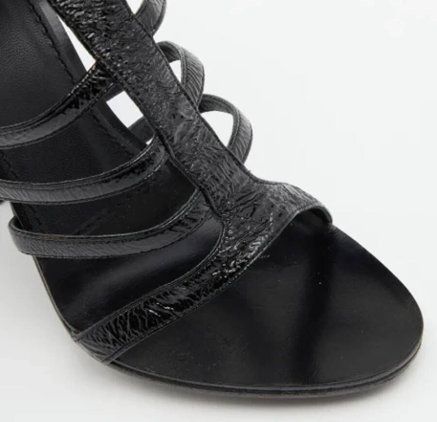 Givenchy Pre-owned Leather sandals Black Dames