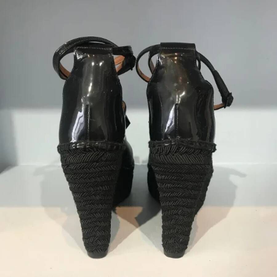 Givenchy Pre-owned Leather sandals Black Dames