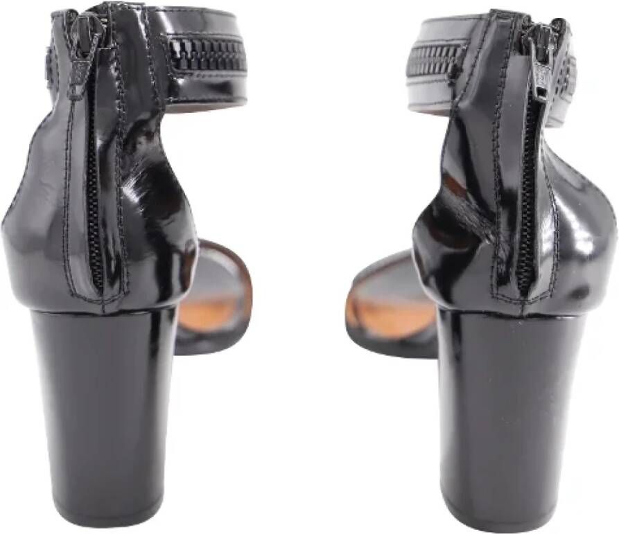 Givenchy Pre-owned Leather sandals Black Dames