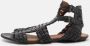 Givenchy Pre-owned Leather sandals Black Dames - Thumbnail 2