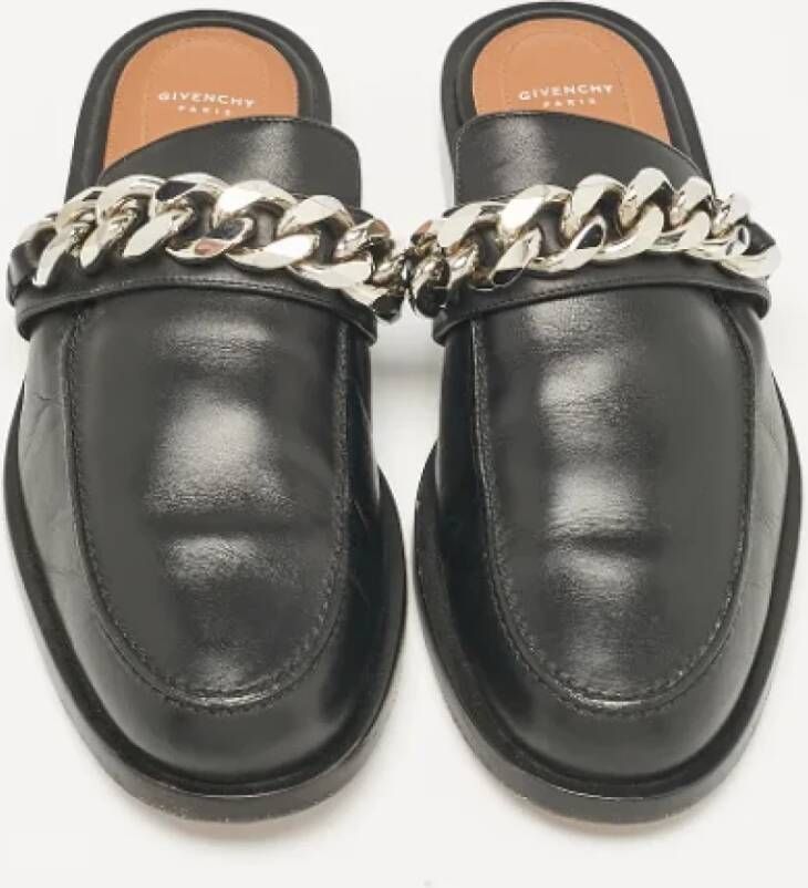 Givenchy Pre-owned Leather sandals Black Dames