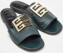 Givenchy Pre-owned Leather sandals Green Dames - Thumbnail 2