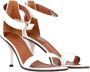 Givenchy Pre-owned Leather sandals White Dames - Thumbnail 4