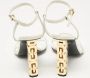 Givenchy Pre-owned Leather sandals White Dames - Thumbnail 3