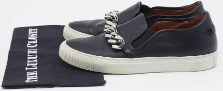 Givenchy Pre-owned Leather sneakers Black Dames