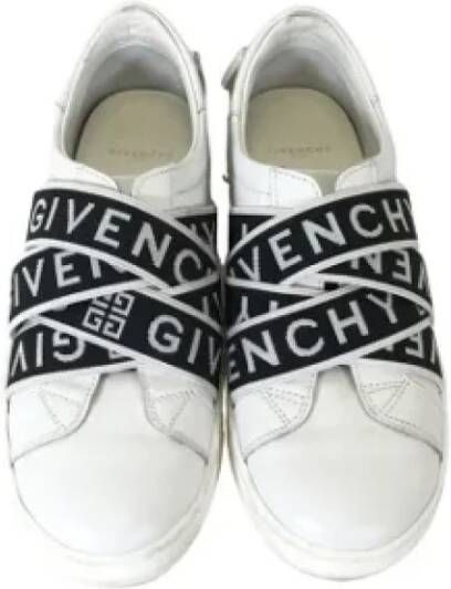 Givenchy Pre-owned Leather sneakers Black Dames