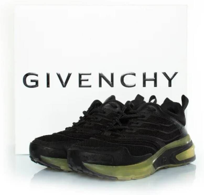 Givenchy Pre-owned Leather sneakers Black Dames