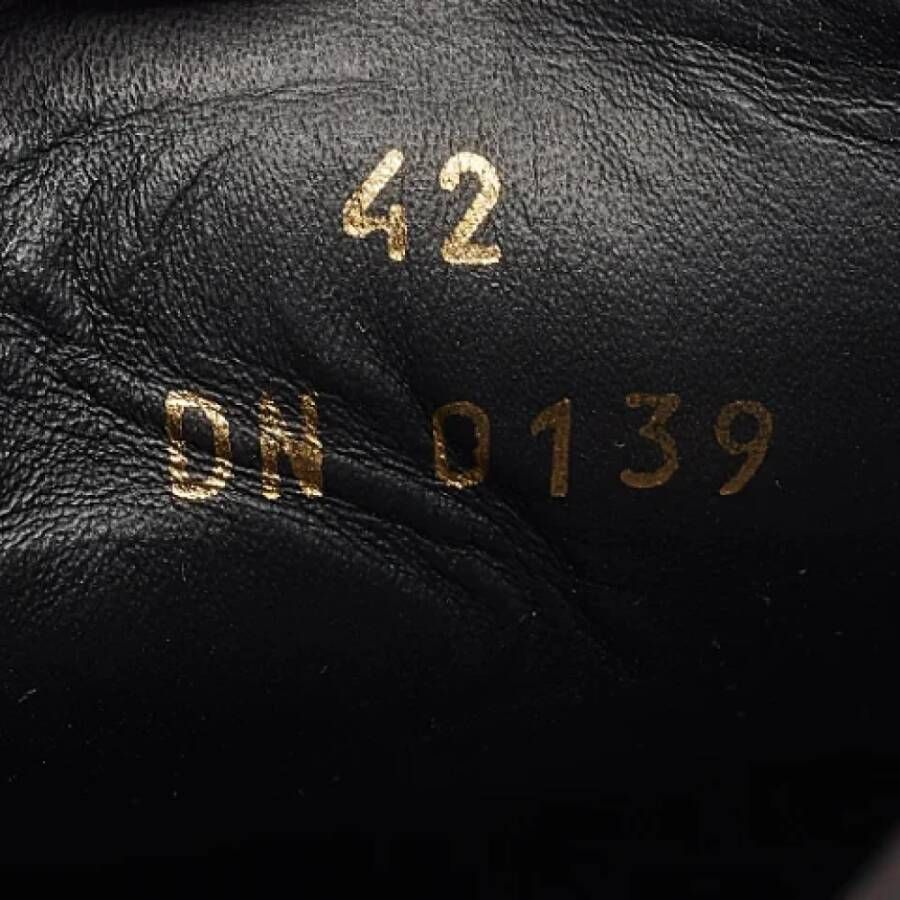 Givenchy Pre-owned Leather sneakers Black Heren