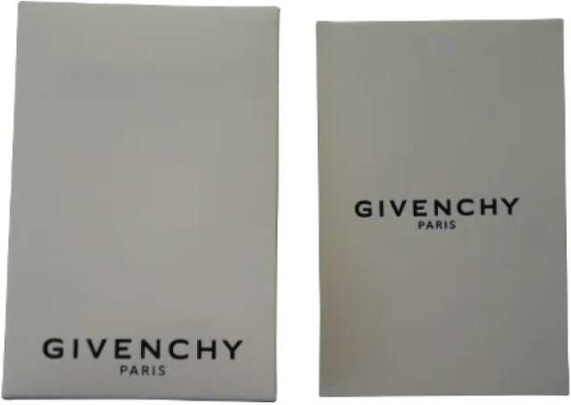 Givenchy Pre-owned Leather sneakers Black Heren