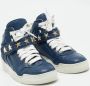 Givenchy Pre-owned Leather sneakers Blue Heren - Thumbnail 4