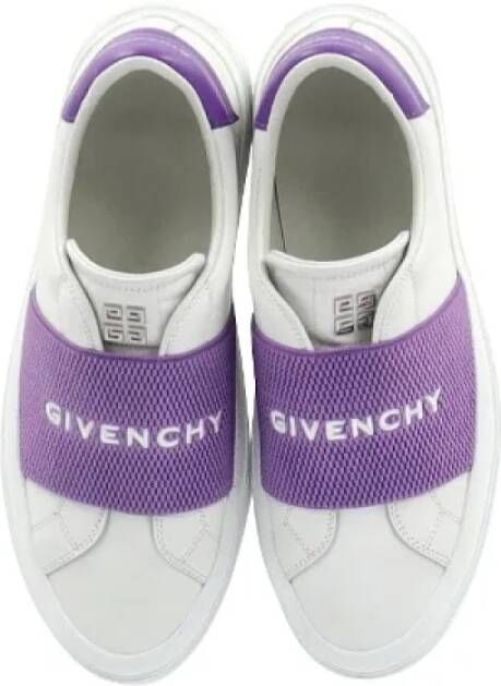 Givenchy Pre-owned Leather sneakers Multicolor Dames