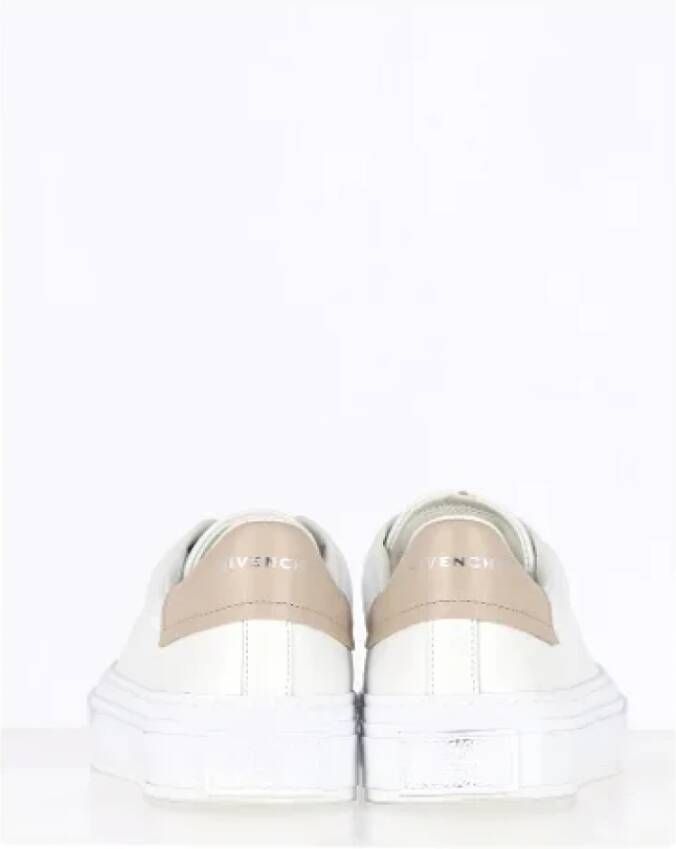 Givenchy Pre-owned Leather sneakers White Dames