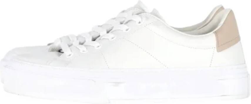 Givenchy Pre-owned Leather sneakers White Dames