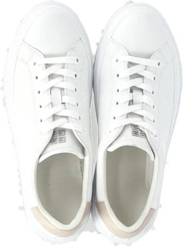 Givenchy Pre-owned Leather sneakers White Dames