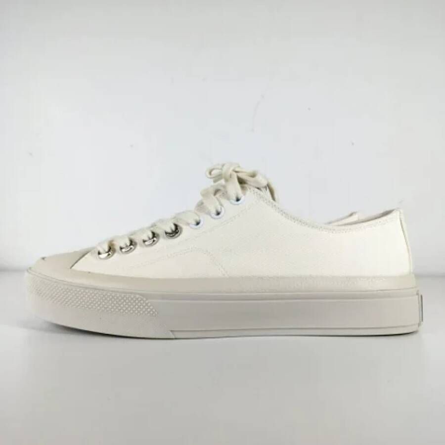 Givenchy Pre-owned Leather sneakers White Dames