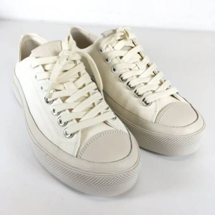 Givenchy Pre-owned Leather sneakers White Dames