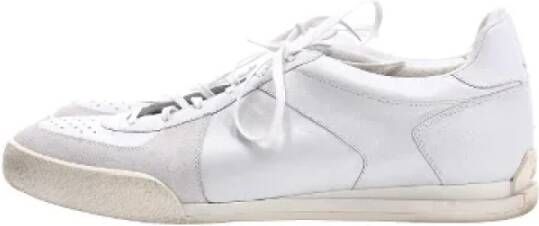 Givenchy Pre-owned Leather sneakers White Heren