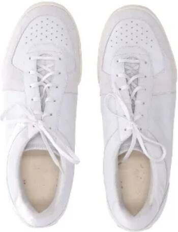 Givenchy Pre-owned Leather sneakers White Heren