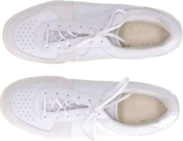 Givenchy Pre-owned Leather sneakers White Heren