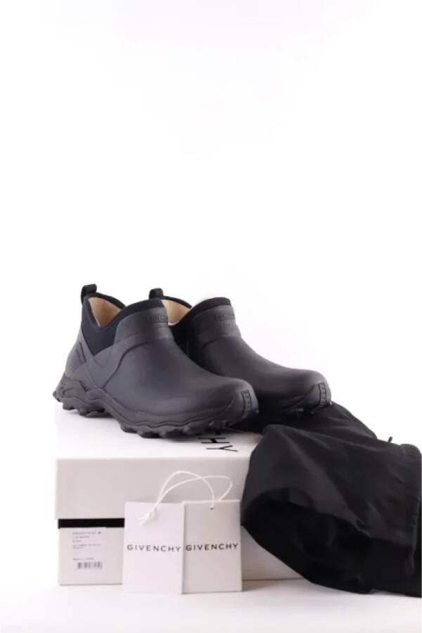 Givenchy Pre-owned Rubber boots Black Heren