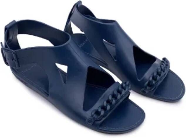 Givenchy Pre-owned Rubber sandals Blue Dames