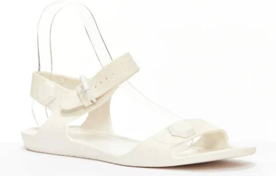 Givenchy Pre-owned Rubber sandals White Dames