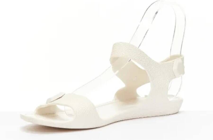 Givenchy Pre-owned Rubber sandals White Dames