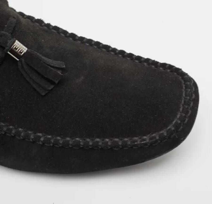 Givenchy Pre-owned Suede flats Black Dames