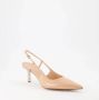 Givenchy G-Cube Pumps met Puntige Neus Beige Dames - Thumbnail 10