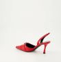 Givenchy Rode leren puntige neus hakken Red Dames - Thumbnail 3