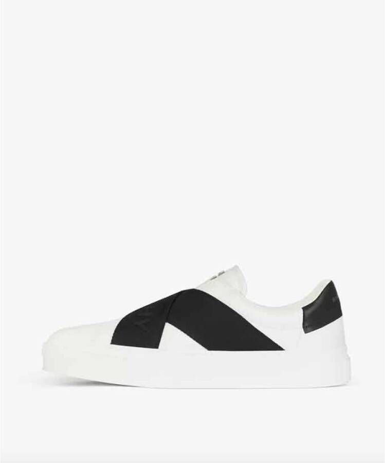 Givenchy 116 Wit Zwart City Sport Sneakers Wit Heren