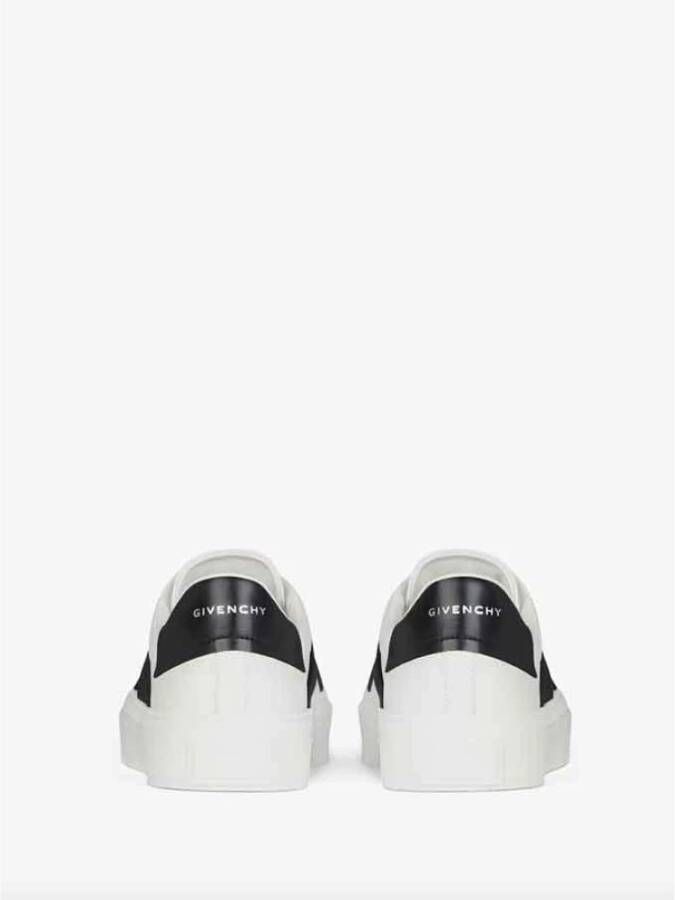 Givenchy 116 Wit Zwart City Sport Sneakers Wit Heren