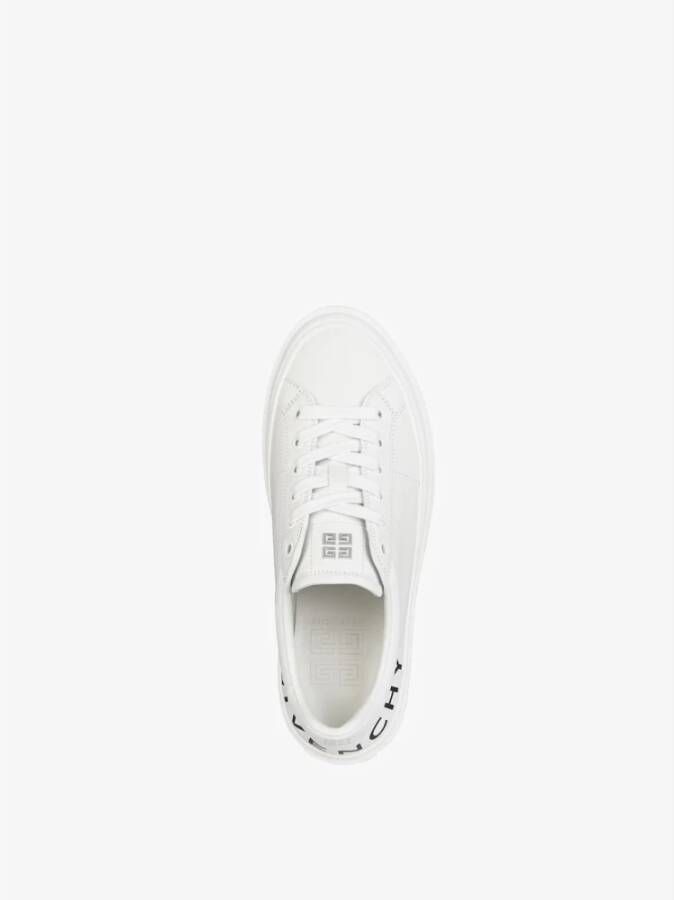 Givenchy City Sport Leren Sneakers Zwart Dames