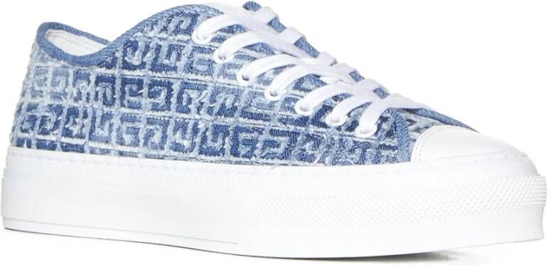 Givenchy Stijlvolle Wit Blauw Sneakers Multicolor Dames