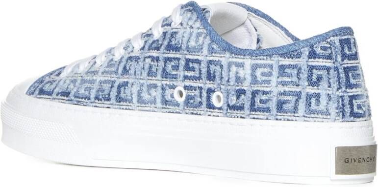 Givenchy Stijlvolle Wit Blauw Sneakers Multicolor Dames